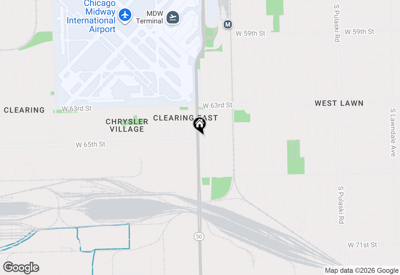 Map of 6451 S Cicero Avenue, Chicago, IL 60638