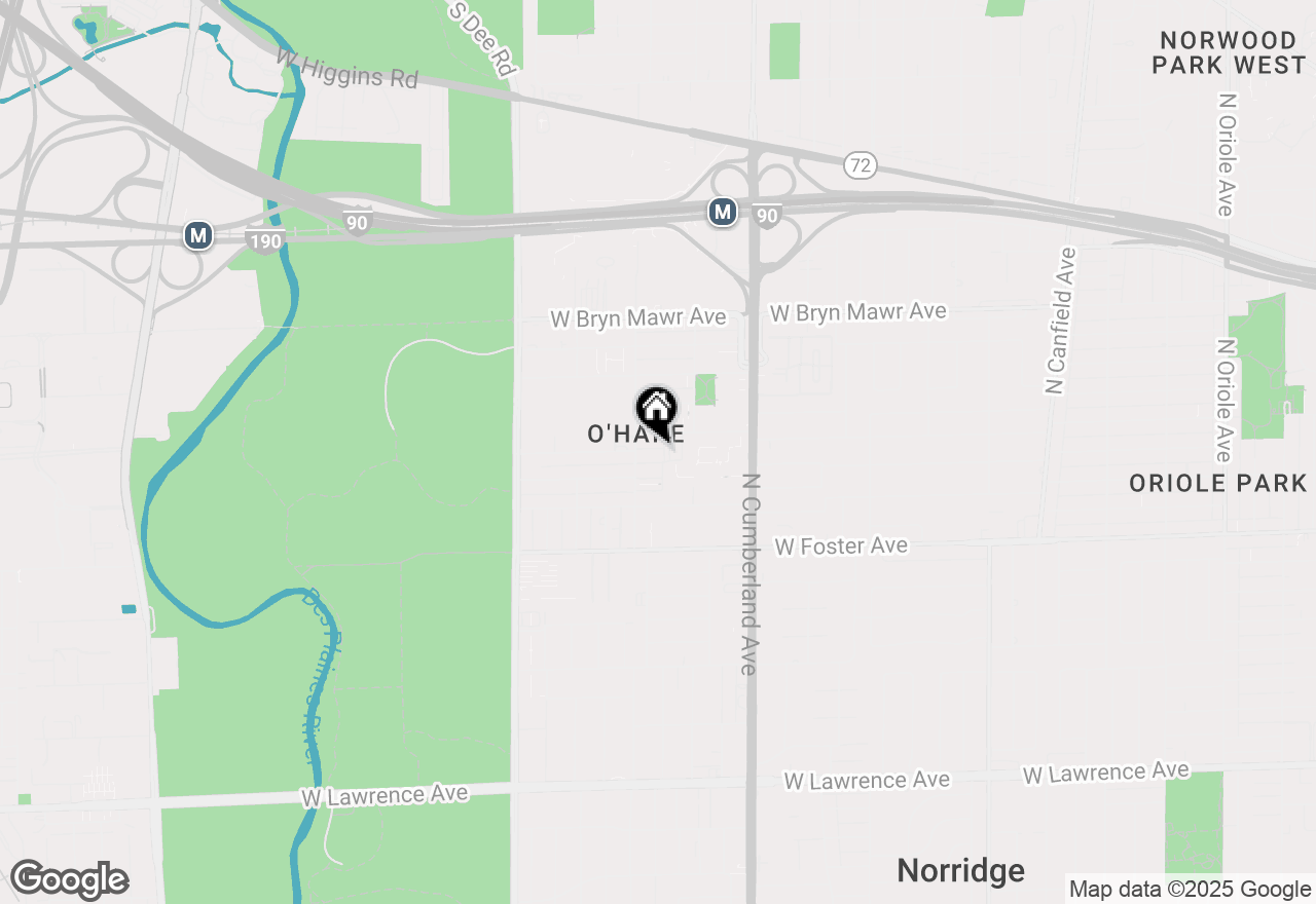 Map of 5347 N Delphia Avenue #347, Chicago, IL 60656