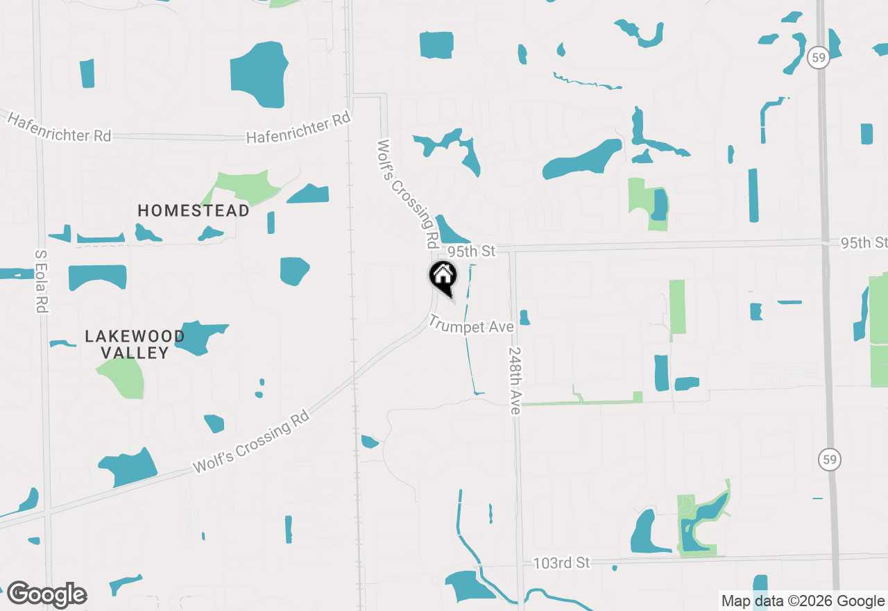 Map of 4221 Lobo Court, Naperville, IL 60564