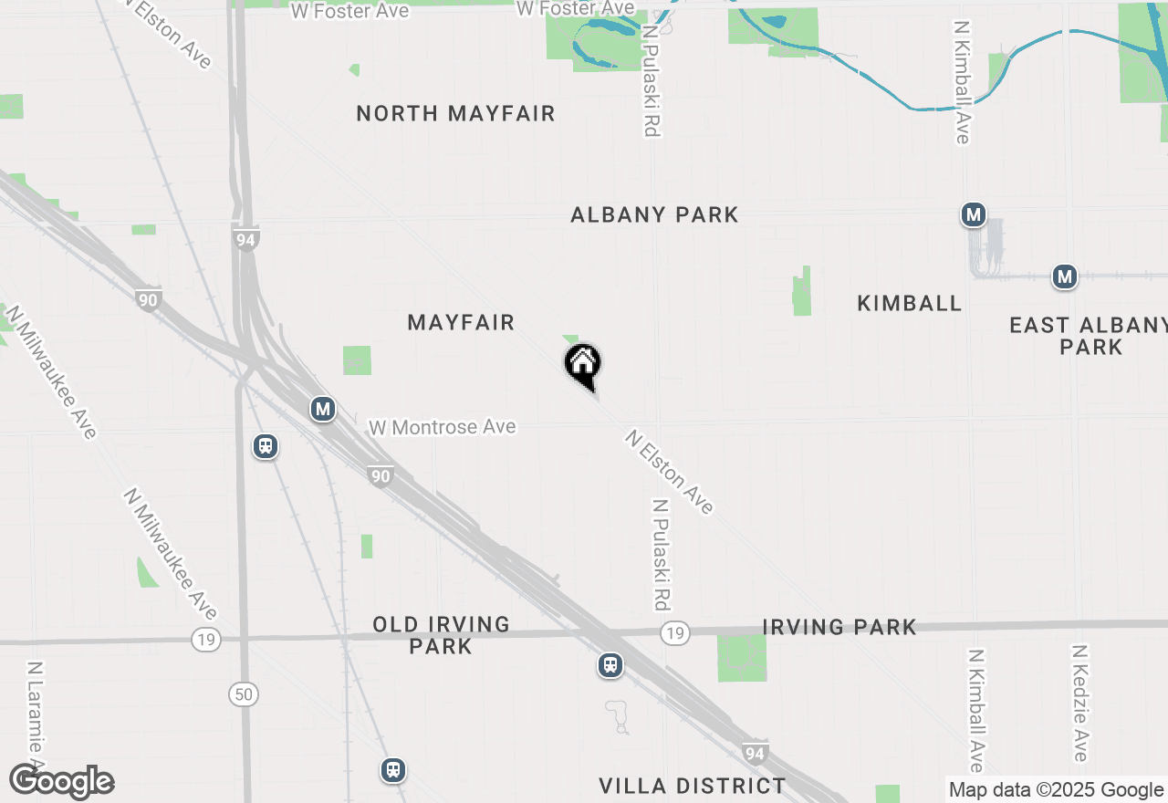 Map of 4444 N Elston Avenue, Chicago, IL 60630