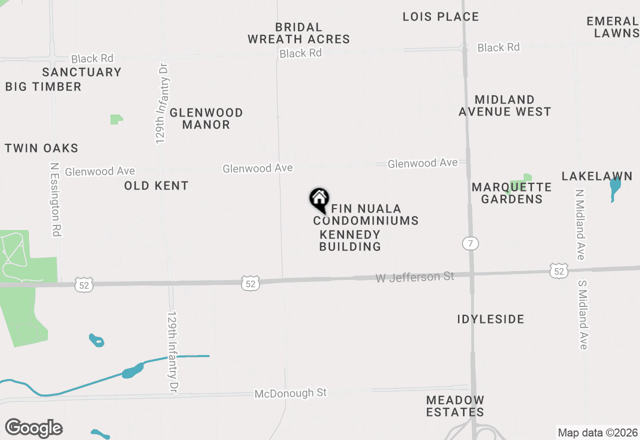 Map of 221 Springfield Avenue, Joliet, IL 60435