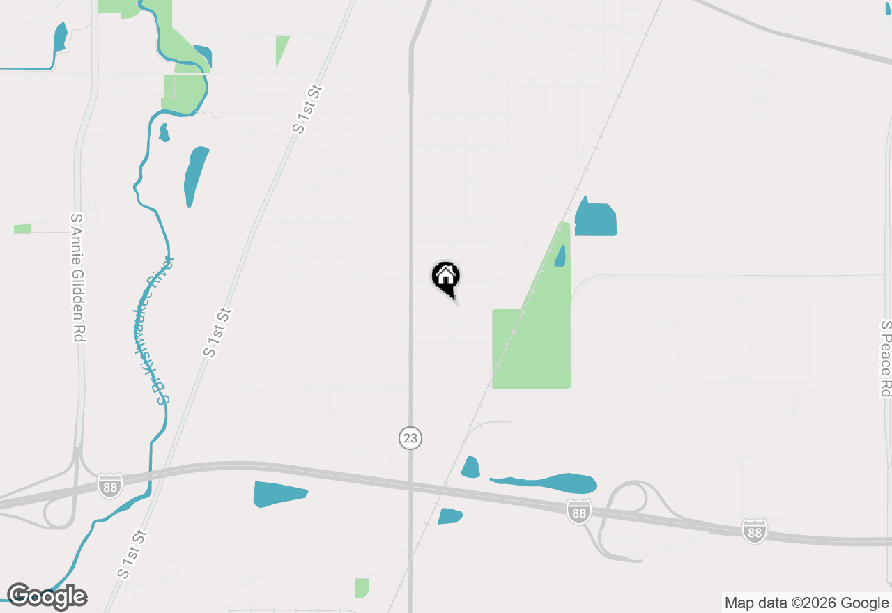 Map of 510 Best Avenue, Dekalb, IL 60115