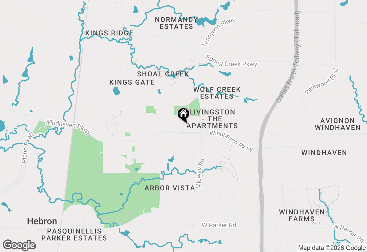 Map of 6500 Lazy Oak Lane, Plano, TX 75024
