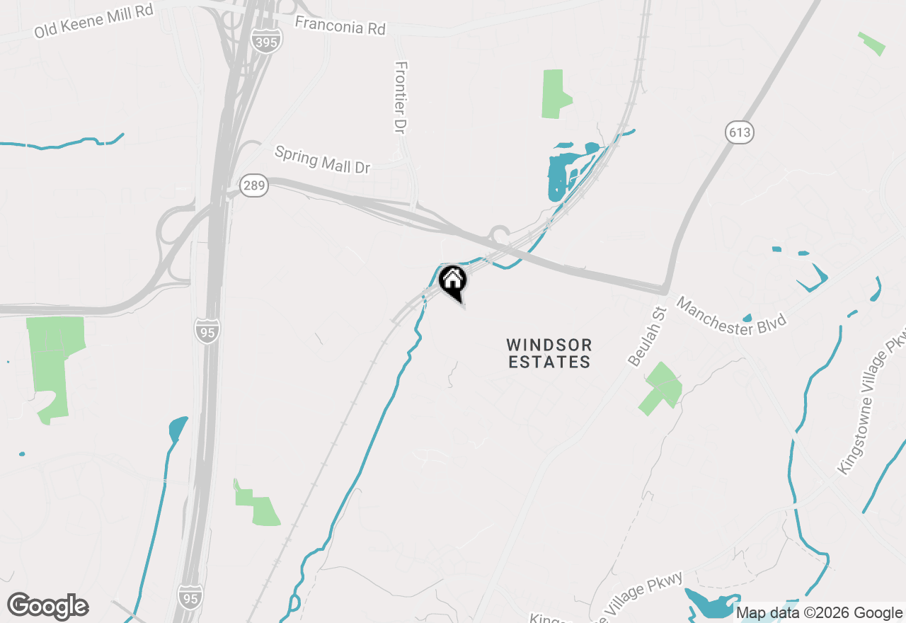Map of 6528 Windham Avenue, Alexandria, VA 22315