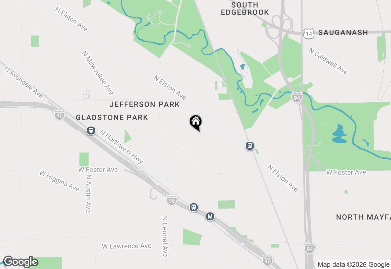 Map of 5381 N Lynch Avenue, Chicago, IL 60630