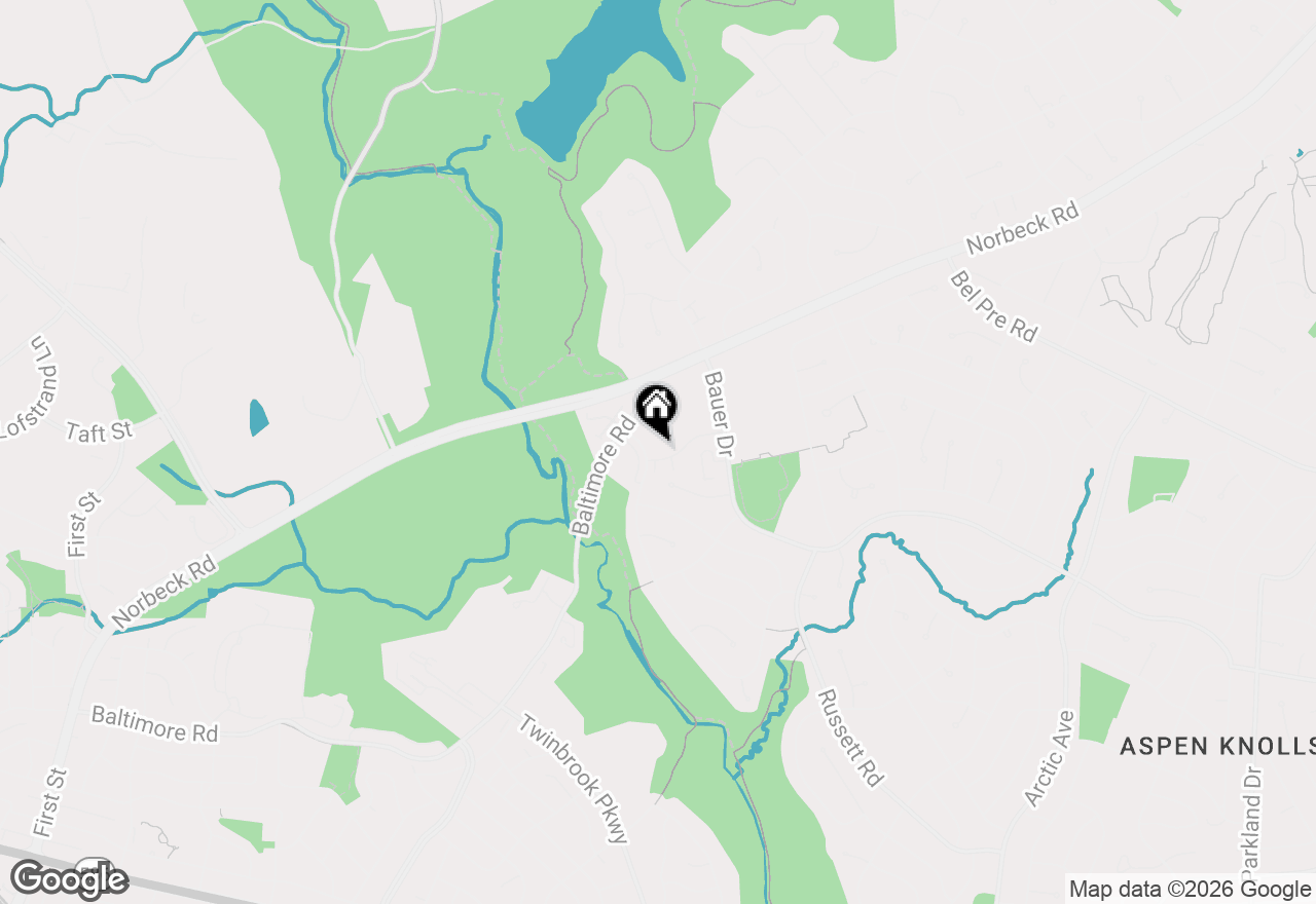 Map of 14427 Parkvale Road #7, Rockville, MD 20853