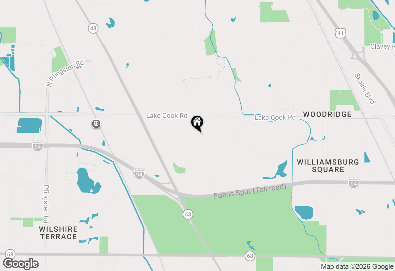 Map of 1921 Beechnut Road, Northbrook, IL 60062