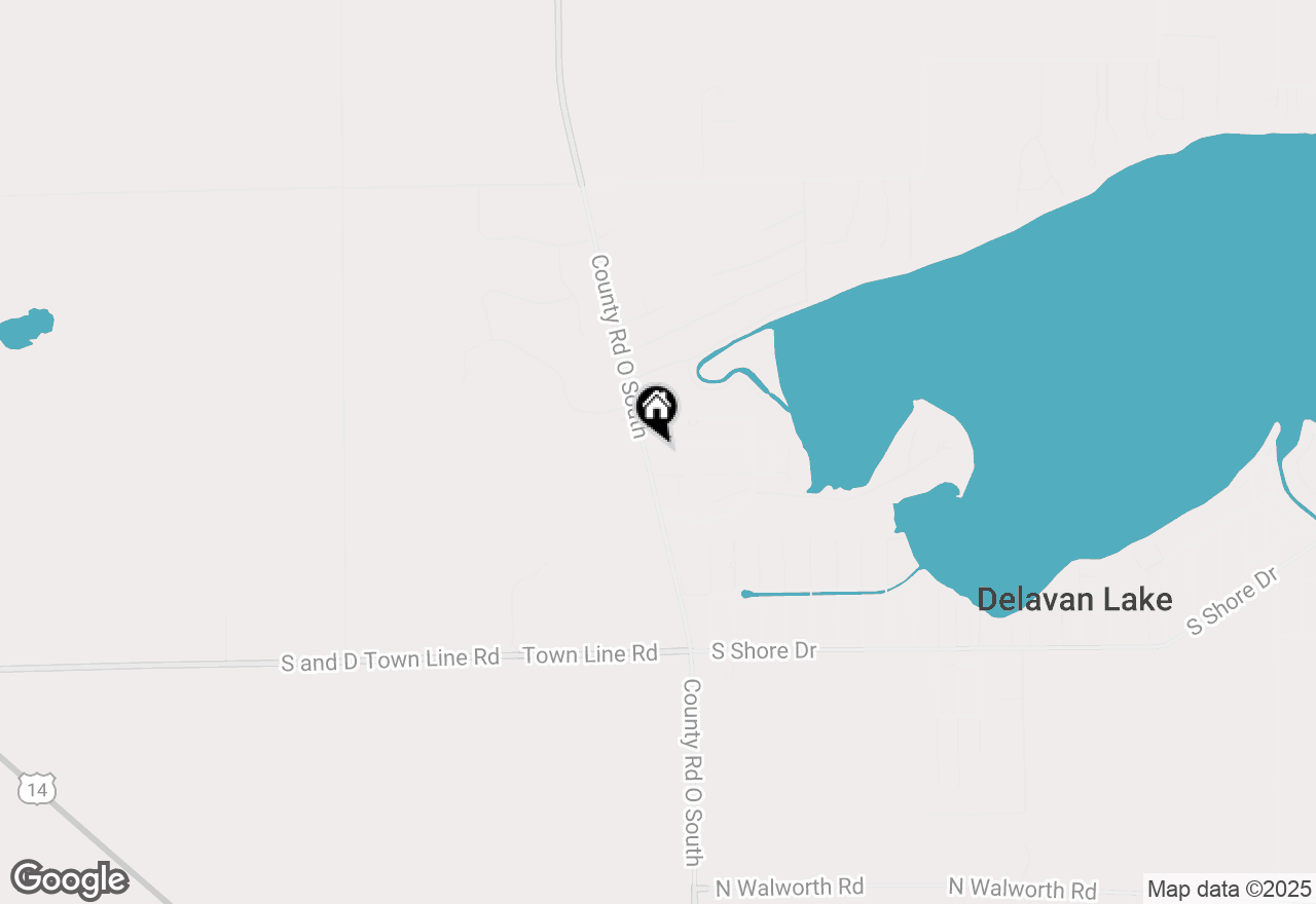 Map of 4131 Maple Dr, Delavan, WI 53115