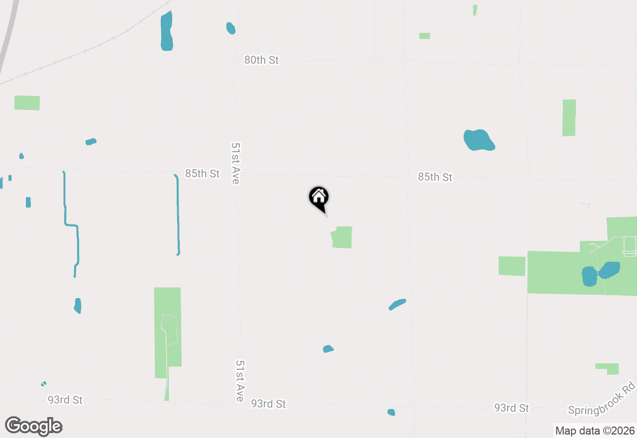 Map of 8610 45th Ave, Kenosha, WI 53144