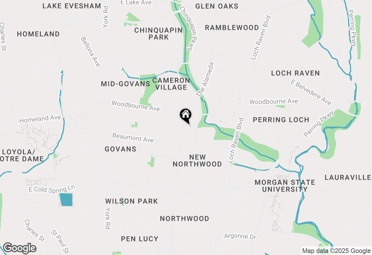 Map of 1204 Glenwood Avenue, Baltimore, MD 21239