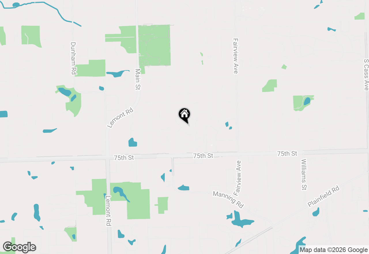 Map of 7333 Winthrop Way #10, Downers Grove, IL 60516