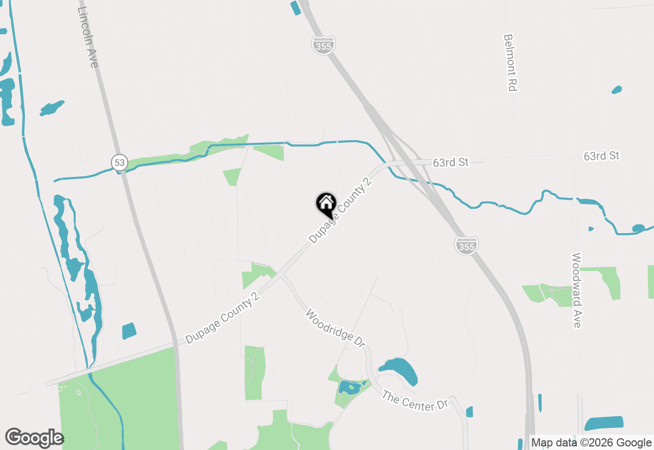 Map of 2711 Hobson Road #5, Woodridge, IL 60517