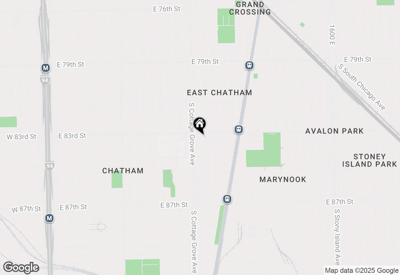 Map of 8312 S Maryland Avenue, Chicago, IL 60619