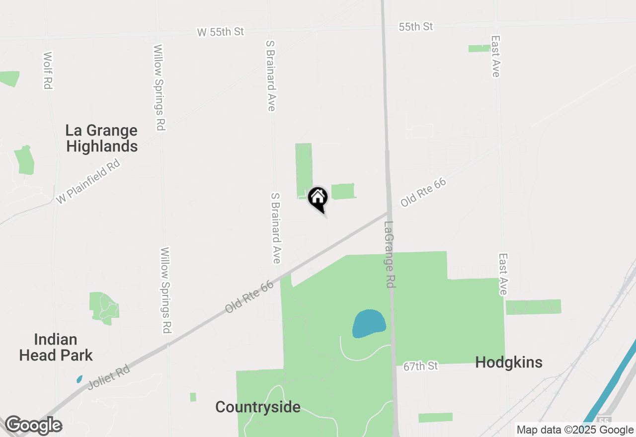 Map of 119 Pheasant Drive #119, Countryside, IL 60525