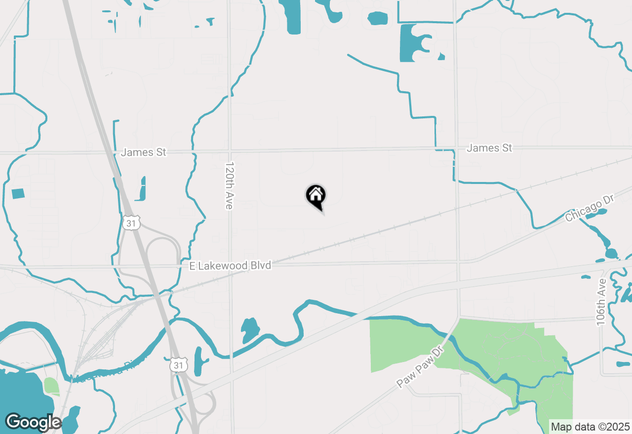 Map of 11699 Greenway Drive, Holland, MI 49424