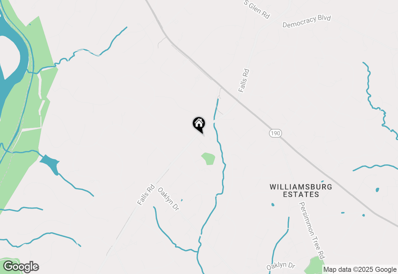 Map of 10323 Snowpine Way, Potomac, MD 20854