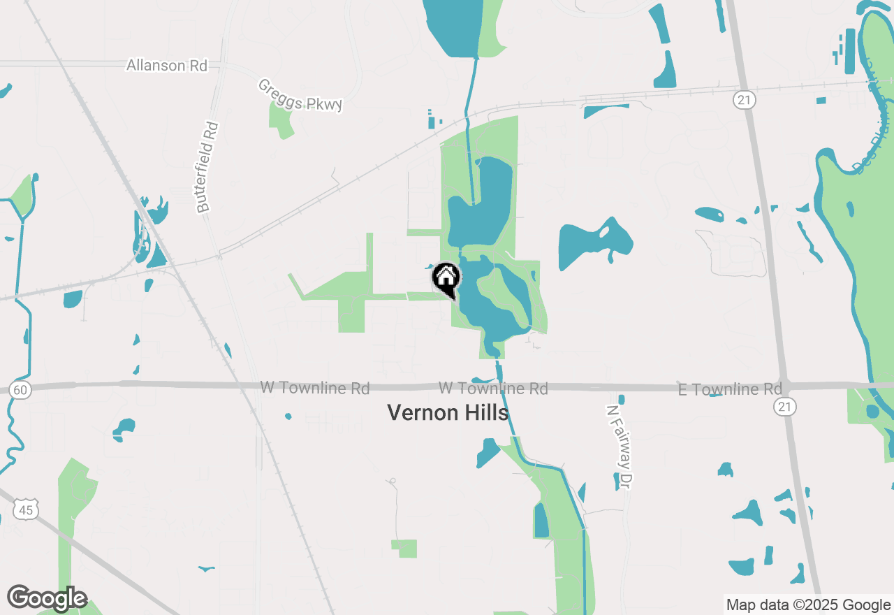 Map of 15 Constitution Court, Vernon Hills, IL 60061