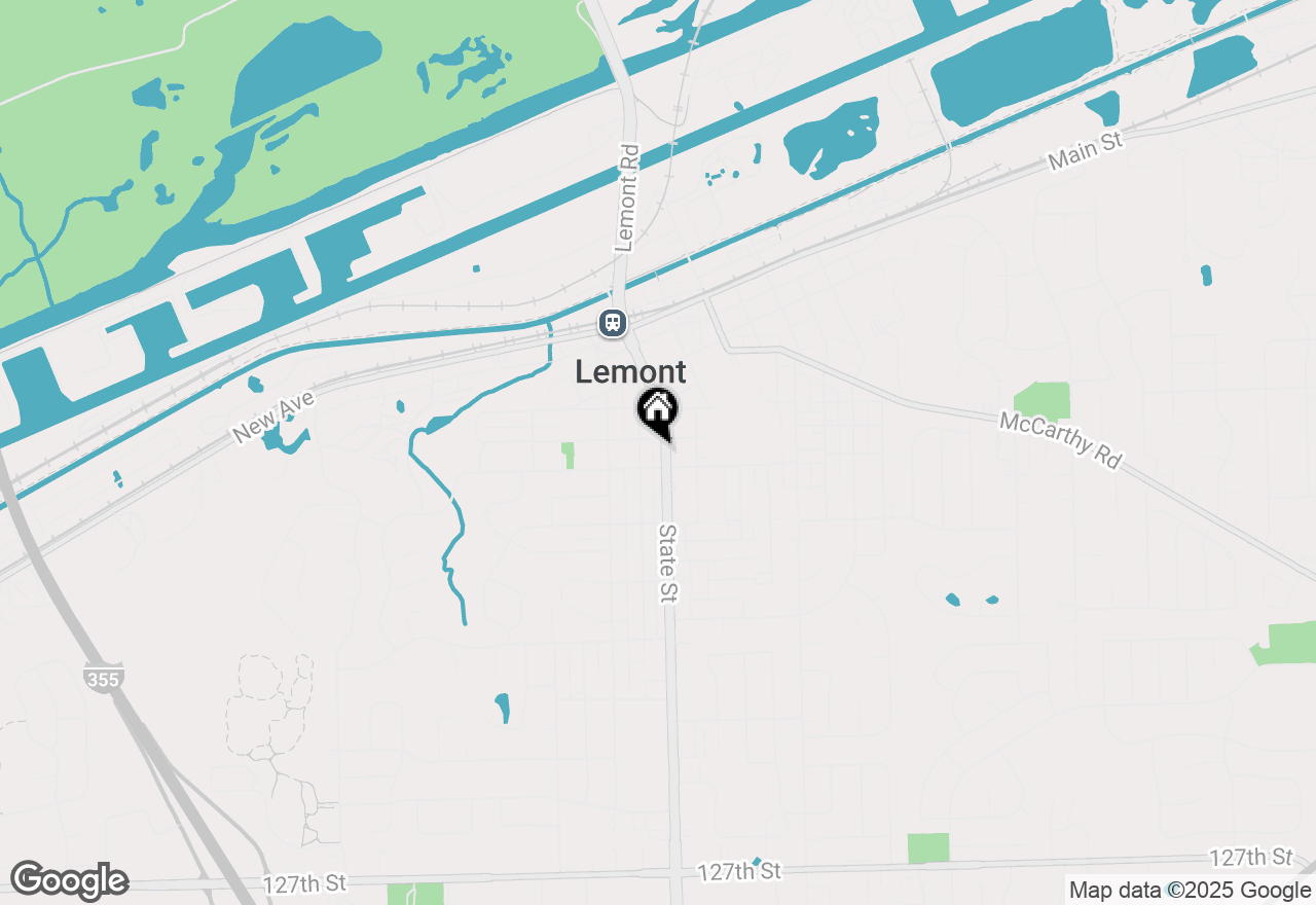 Map of 604-606 State Street, Lemont, IL 60439