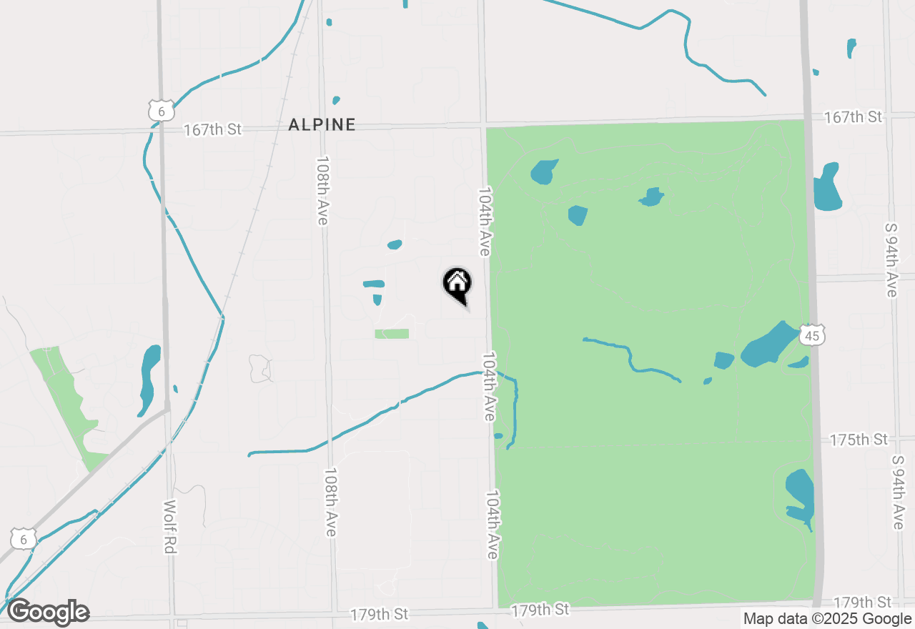Map of 17140 Austin Lane, Orland Park, IL 60467