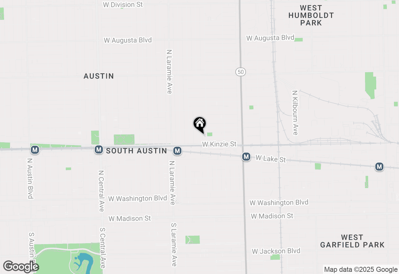 Map of 425 N Lawler Avenue, Chicago, IL 60644