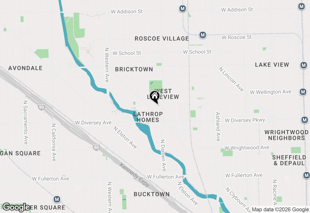 Map of 2902 N Seeley Avenue, Chicago, IL 60618