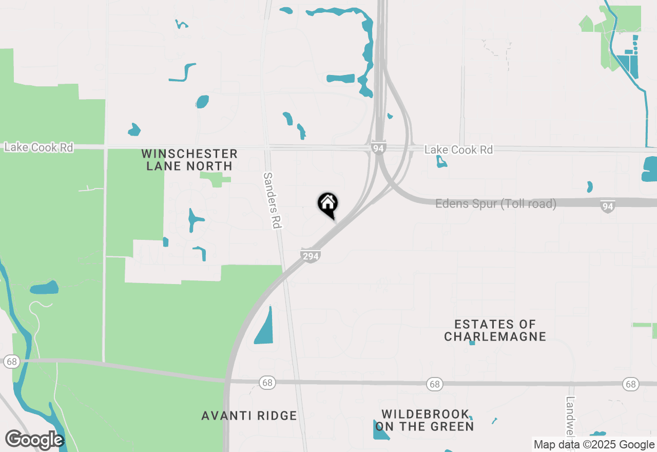 Map of 4028 Lindenwood Lane, Northbrook, IL 60062