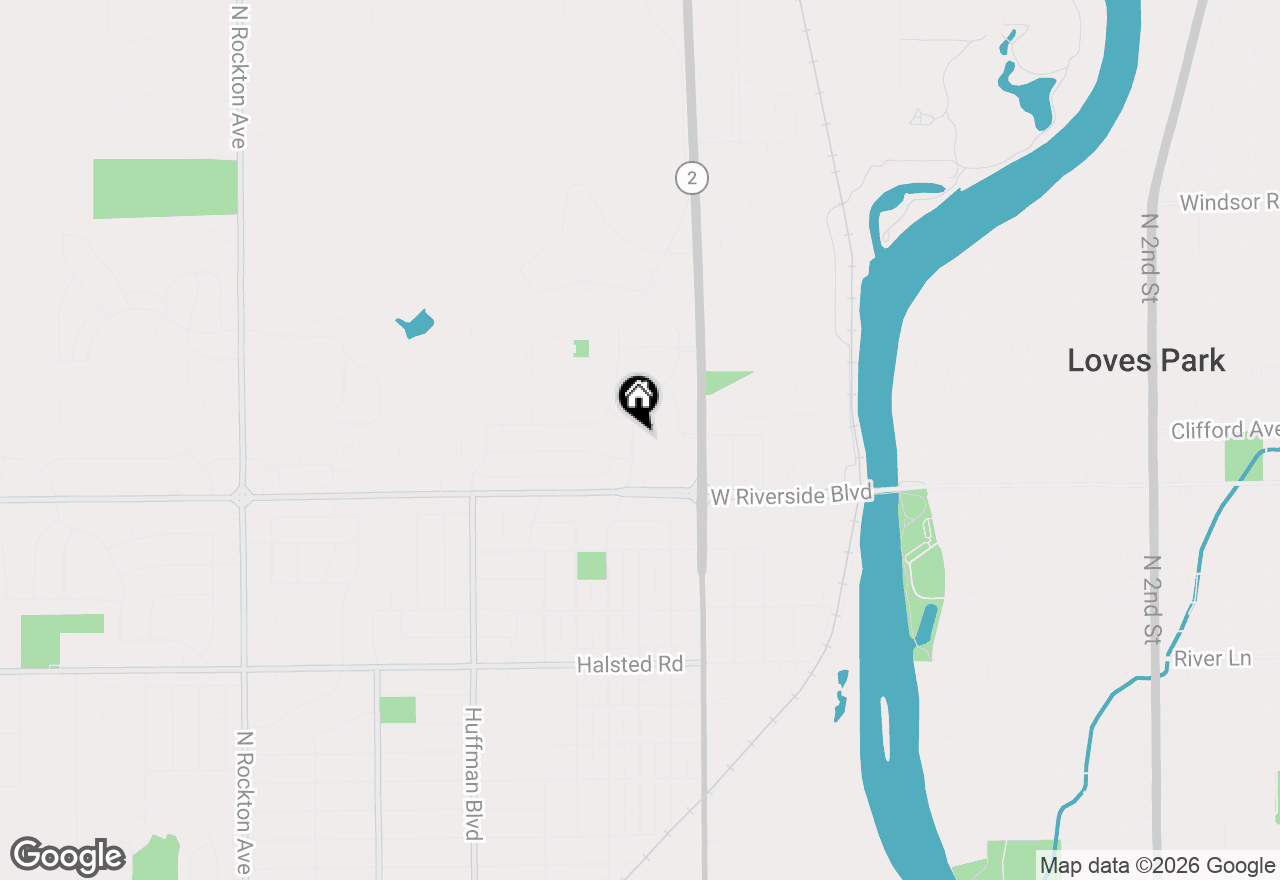 Map of 3819 Latham Street, Rockford, IL 61103