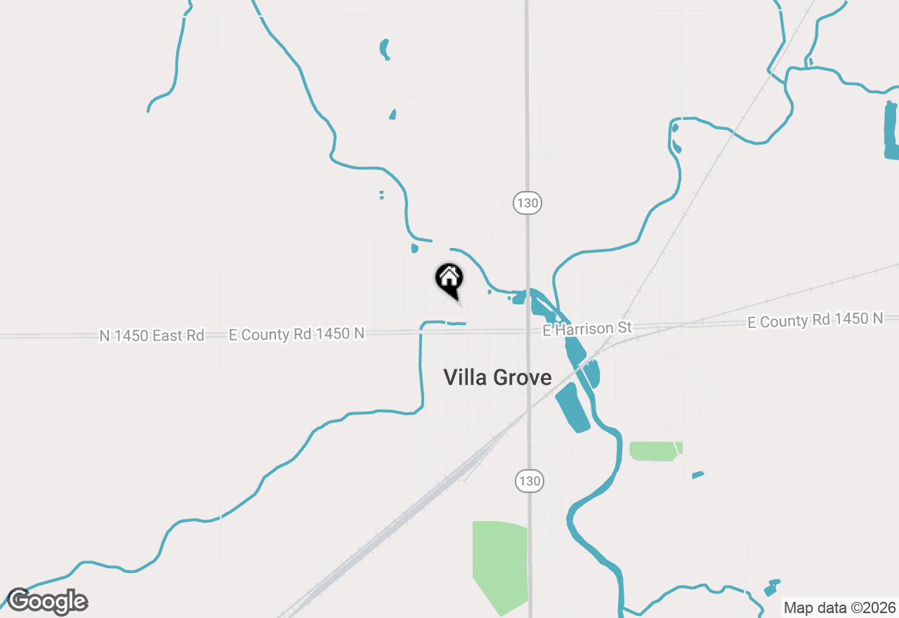 Map of 212 W Vine Street, Villa Grove, IL 61956