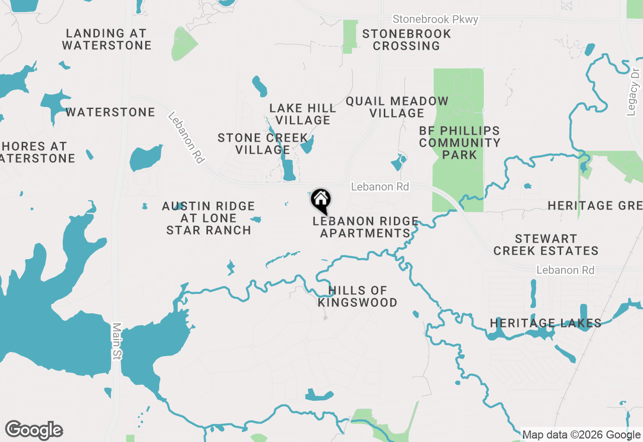Map of 1920 Sandstone Drive, Frisco, TX 75034