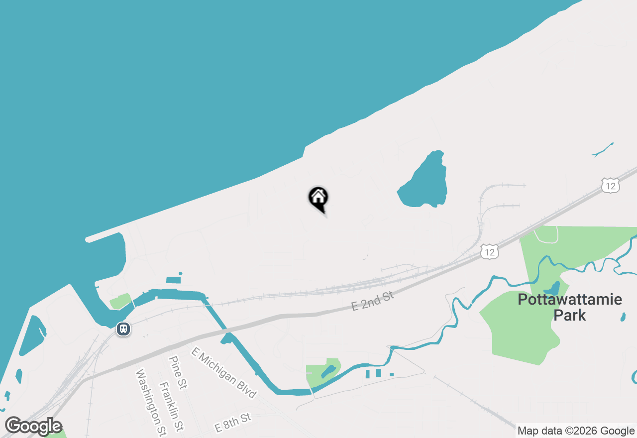 Map of 0 Warren Road, Michigan City, IN 46360