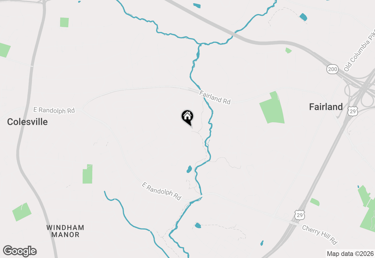 Map of 1613 Lemontree Lane, Silver Spring, MD 20904