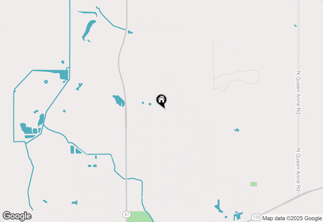 Map of 603 Handel Lane, Woodstock, IL 60098