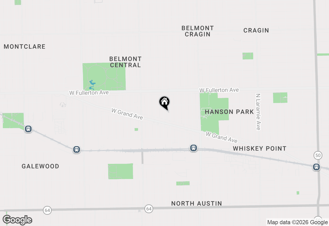 Map of (Address confidential), Chicago, Illinois 60639