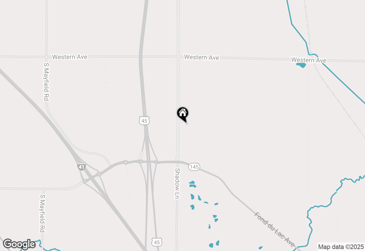 Map of 2688 County Highway P, Jackson, WI 53037