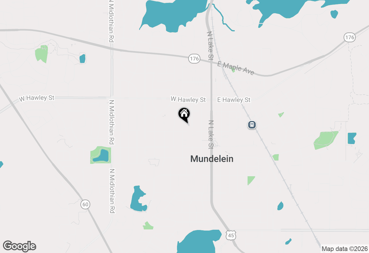 Map of 221 N Prairie Avenue, Mundelein, IL 60060