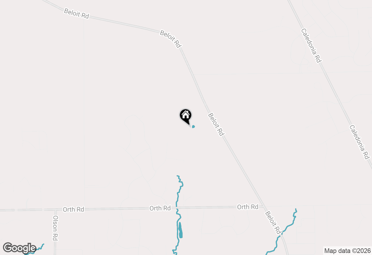 Map of 12730 Beloit Road, Caledonia, IL 61011