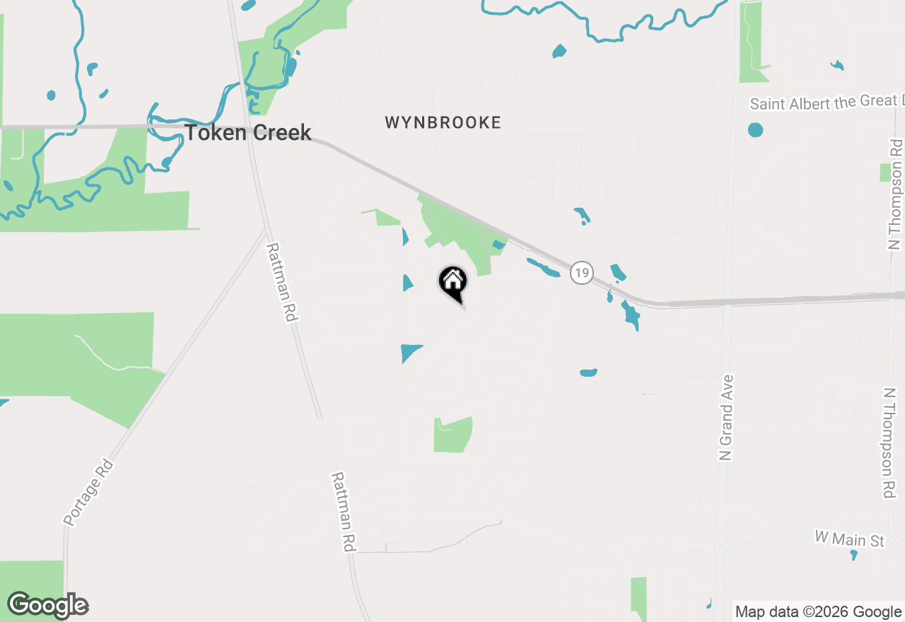 Map of 550 N Heatherstone Drive, Sun Prairie, WI 53590