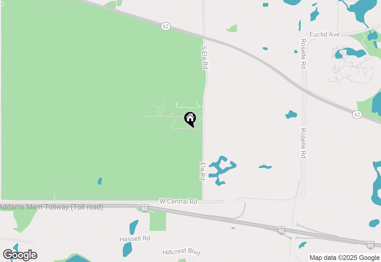 Map of 2065 Hickory Lane, Schaumburg, IL 60195