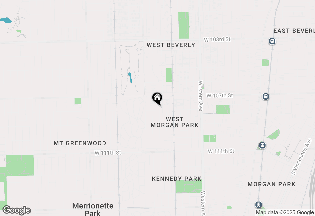 Map of 10752 S Washtenaw Avenue, Chicago, IL 60655