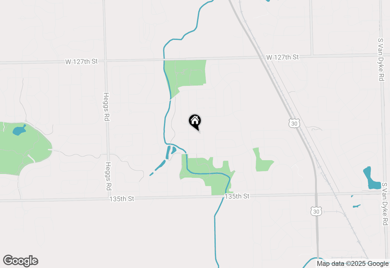 Map of 25463 W Cinnamon Circle, Plainfield, IL 60585