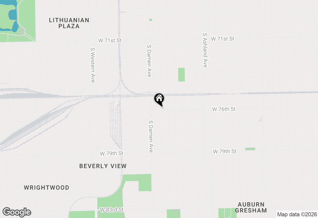 Map of 7557 S Winchester Avenue, Chicago, IL 60620