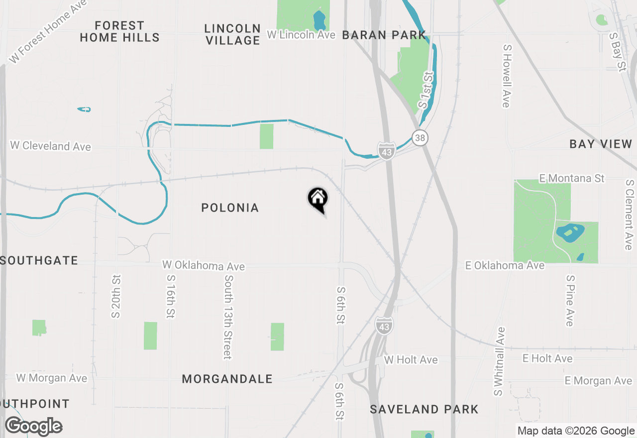Map of 2932 S 8th St, Milwaukee, WI 53215