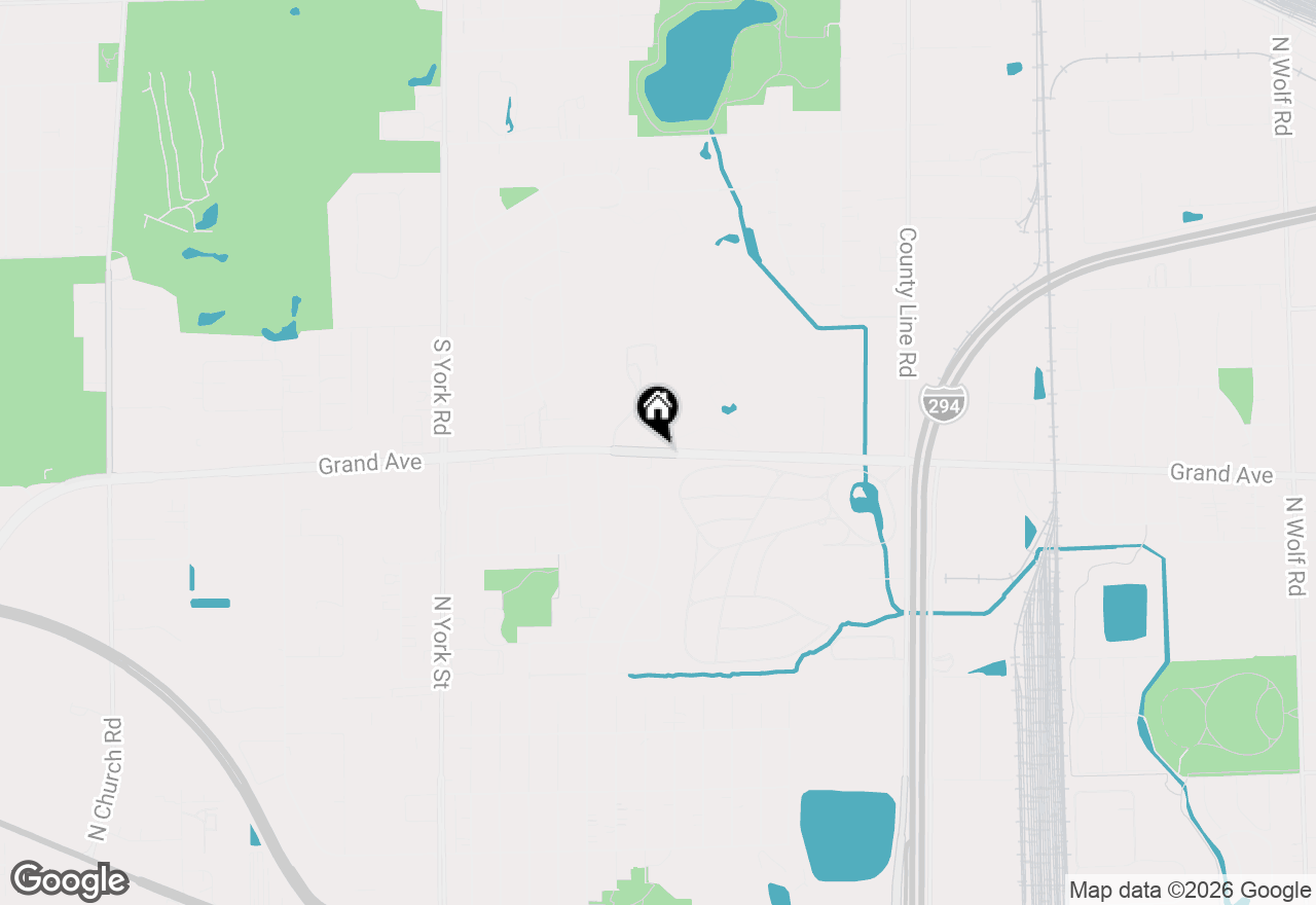 Map of 205 E Grand Avenue, Melrose Park, IL 60164