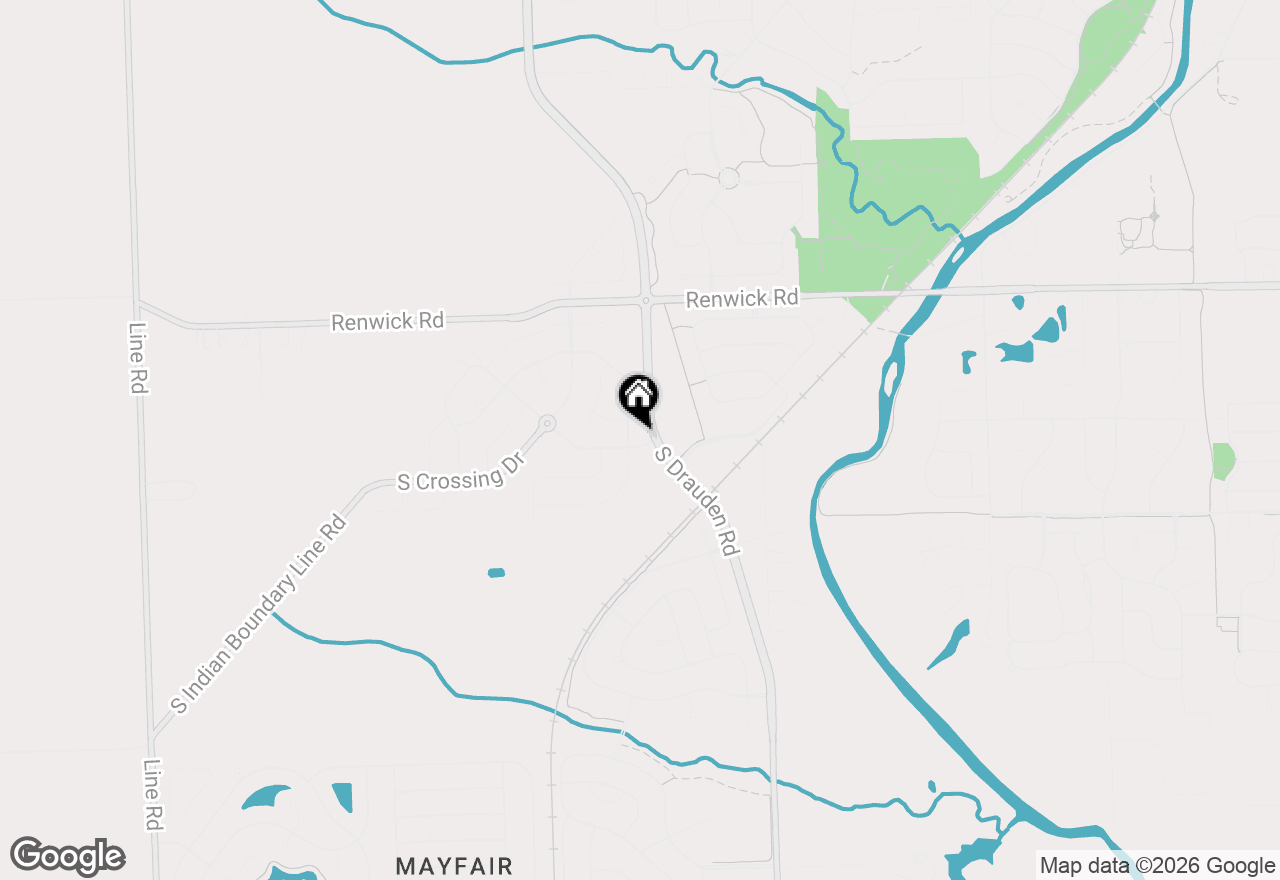Map of 16117 S Longcommon Lane, Plainfield, IL 60586