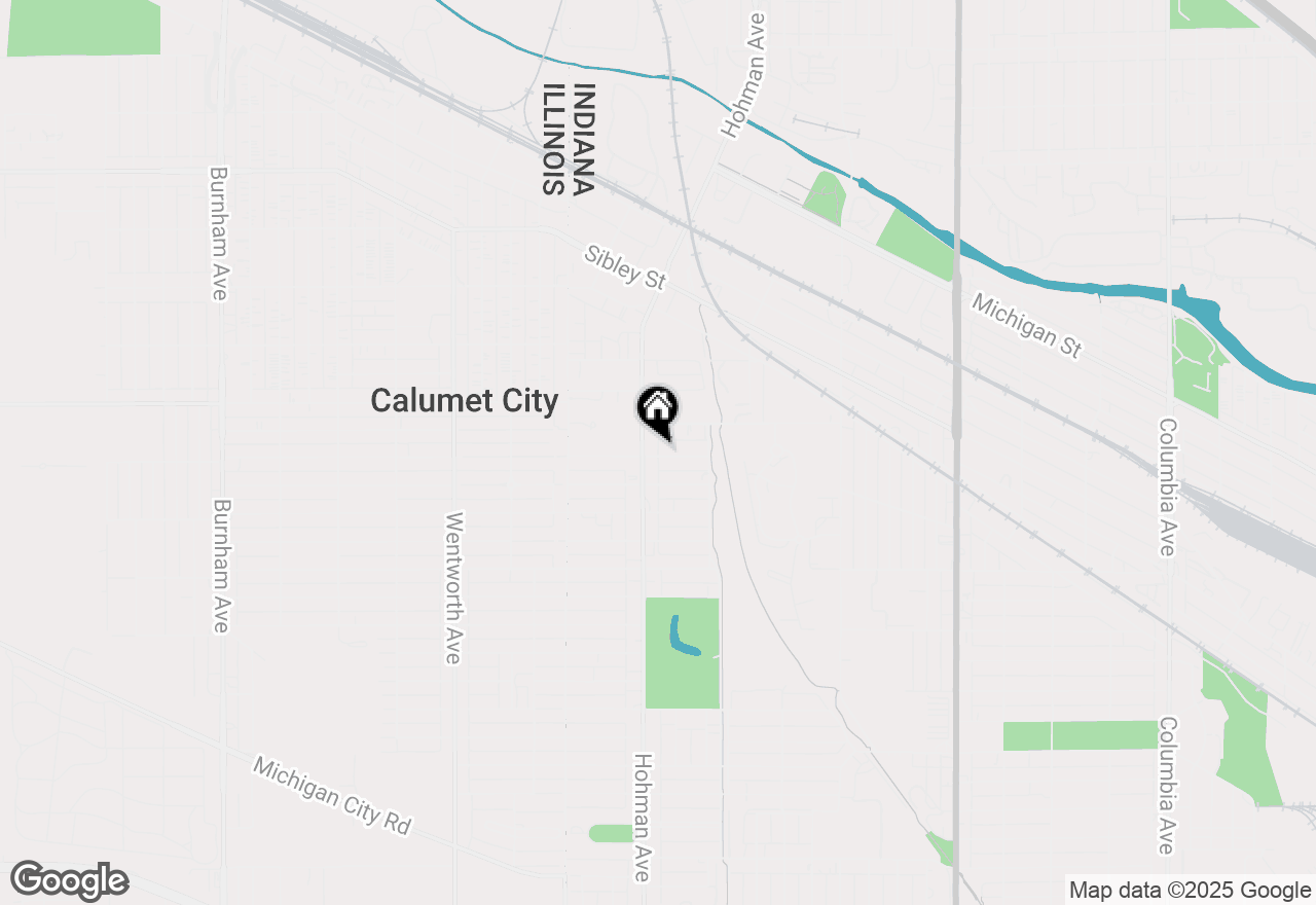 Map of 237 Ogden Street, Hammond, IN 46320