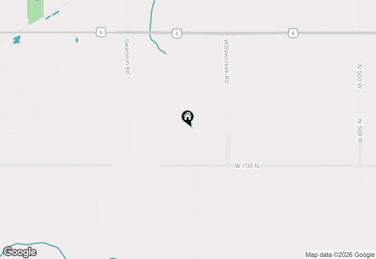 Map of 5851 Grand Slam Avenue, Portage, IN 46368