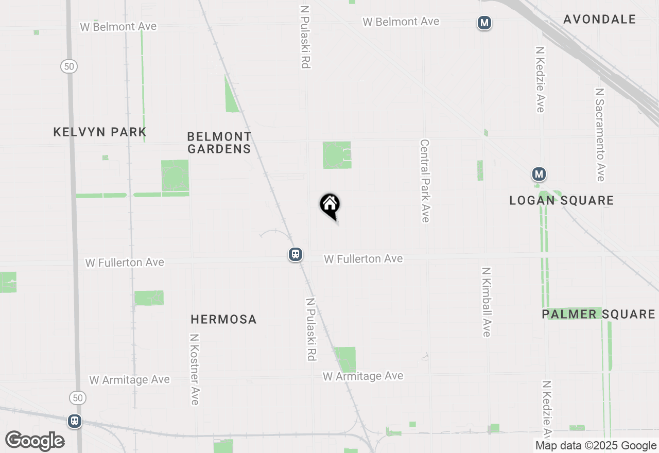 Map of 3914 W Altgeld Street #2, Chicago, IL 60647