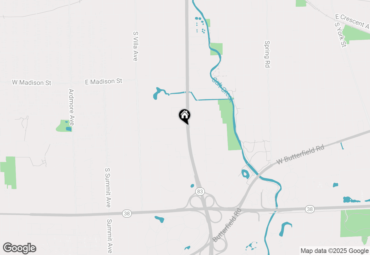 Map of 700 E Van Buren Street, Villa Park, IL 60181