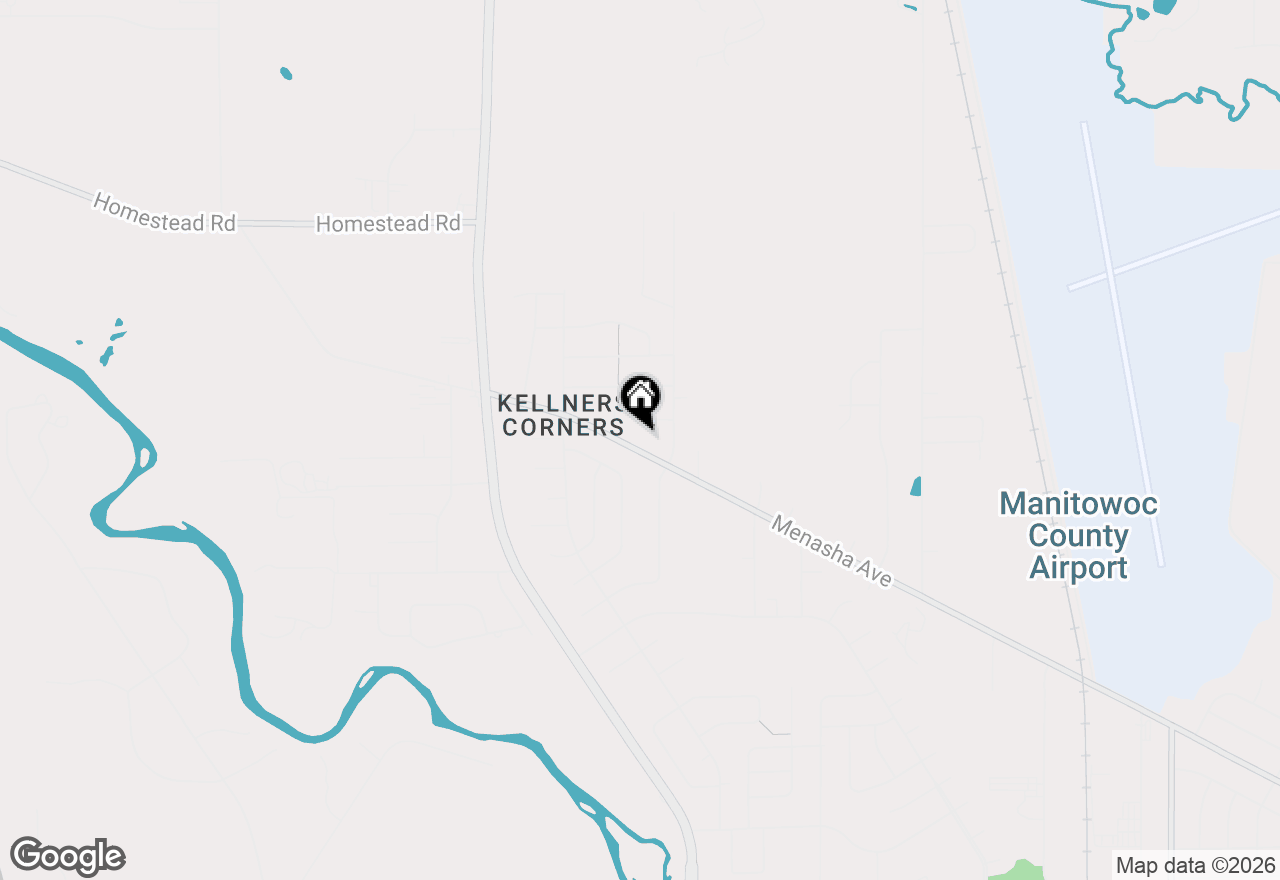 Map of 4322 Menasha Ave, Manitowoc, WI 54220