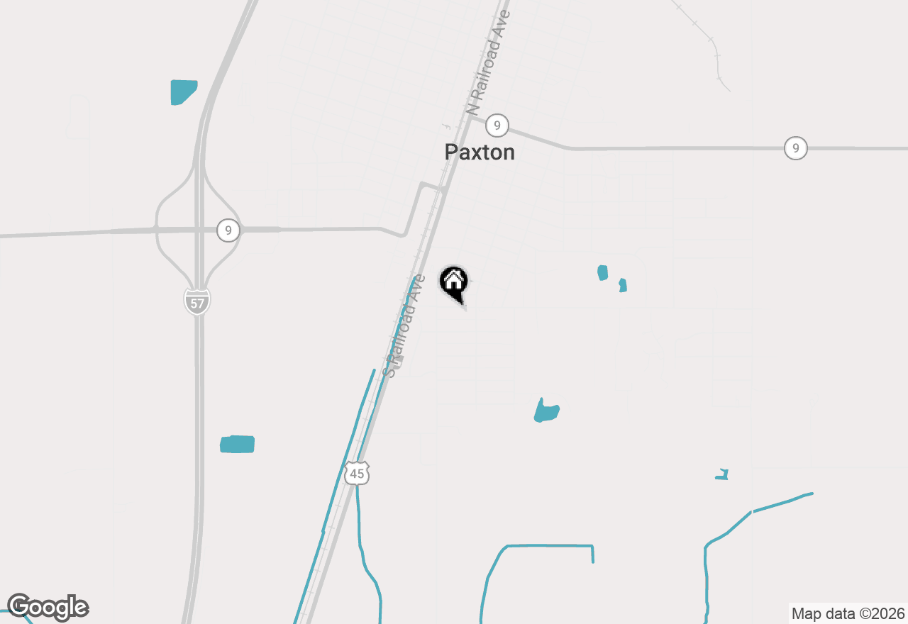 Map of 350 E Summer Street, Paxton, IL 60957
